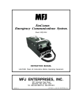 MFJ 7000 Instruction manual