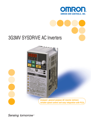 Utilisé 1Pcs Inverter 3G3MV-A4055 380 V 5.5 kW Omron PLC Module oi
