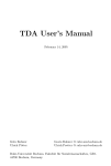 TDA User's Manual: AI Chat &amp; PDF Download