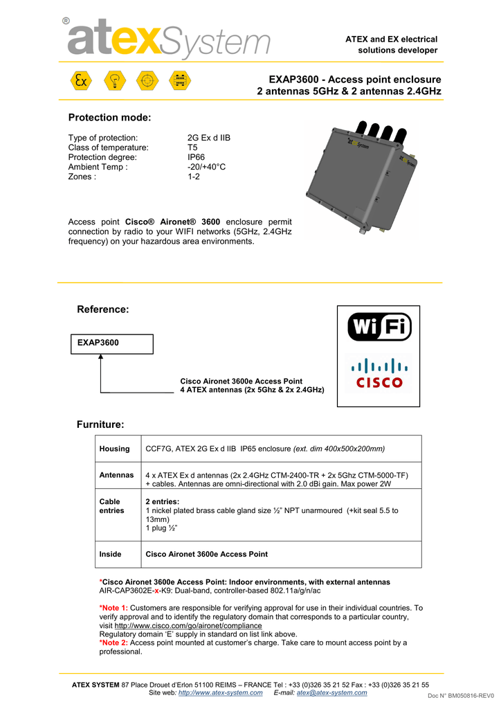 Cisco AIR-CAP3602E-A-K9 Controller-Based AP with 4 Antennas /& Mounting Bracket