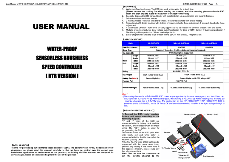 Manual - RedCat Racing | Manualzz | Redcat Wiring Diagram | | Manualzz