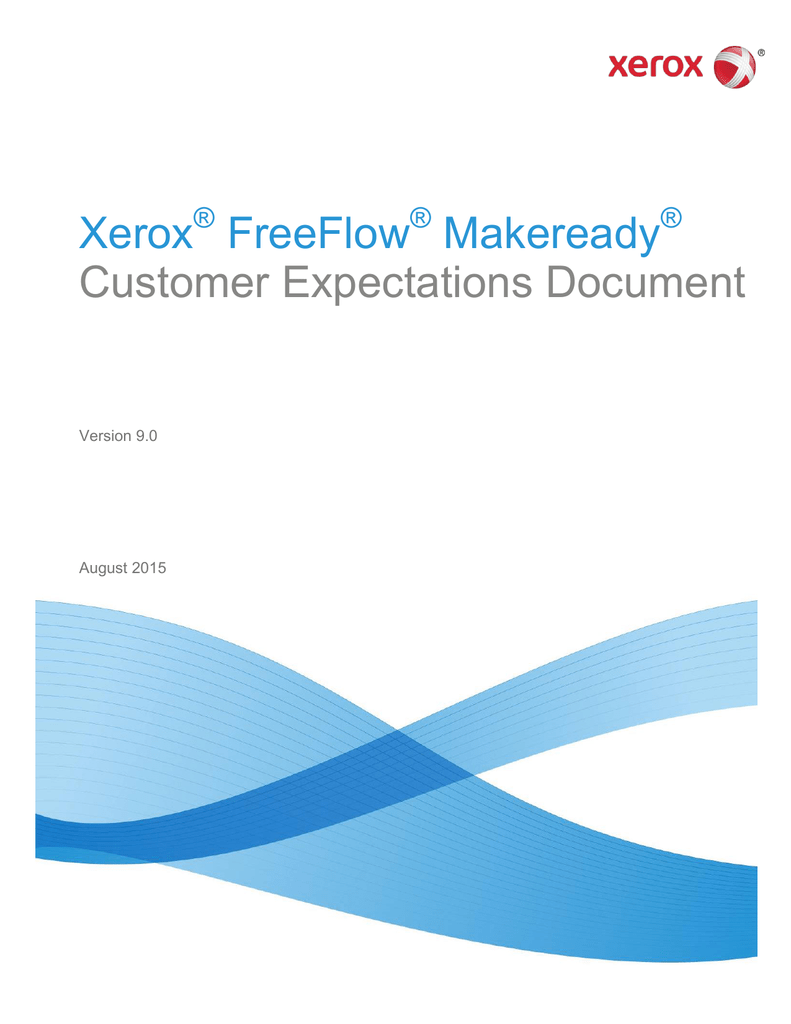 FreeFlow Makeready 9.x - Xerox Support and Drivers | Manualzz