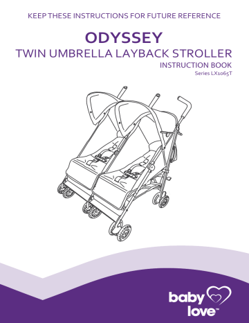 Baby Love ODYSSEY LX1065T Series Instruction book | Manualzz