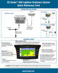 EZ-Guide 500 Quick Reference Card