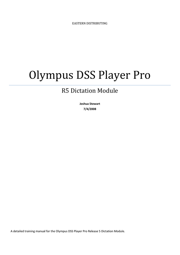 olympis dss player pro