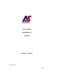 Auto-Sleepers T4 Trooper Owners' Manual