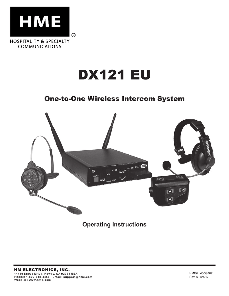 DX121 EU Manualzz