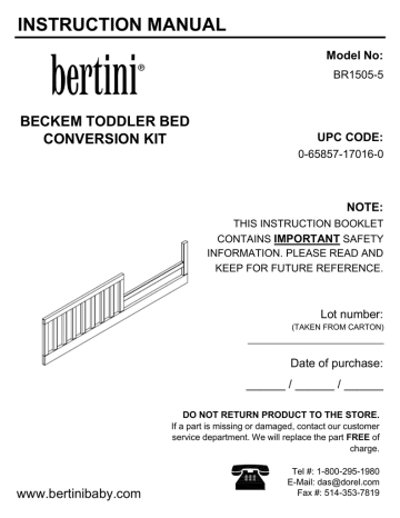 bertini corrine crib