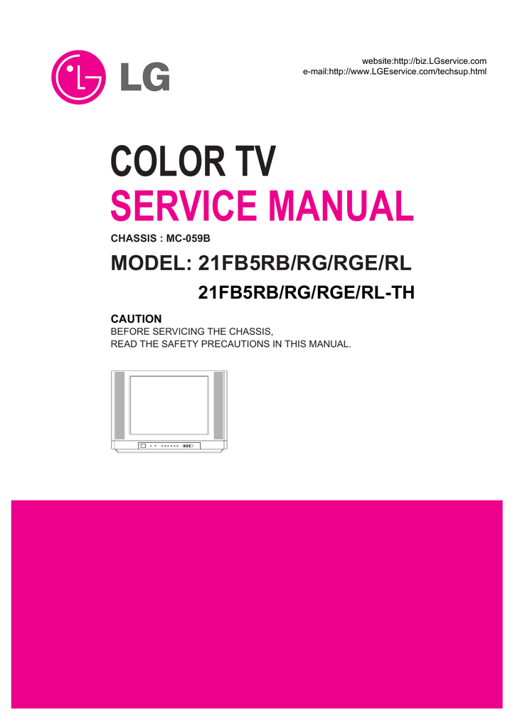 Color Tv Service Manual Manualzz
