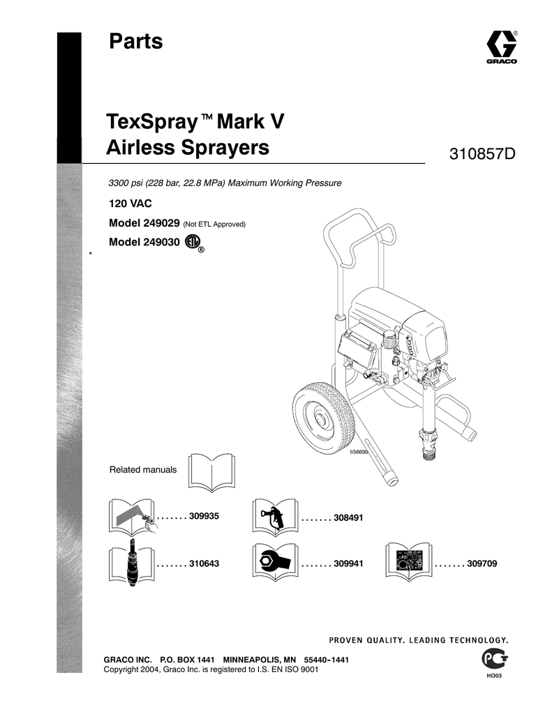 graco airless mark v