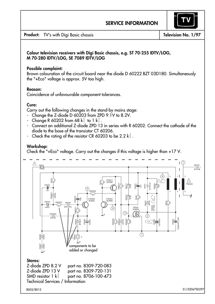 Service Information Schematic Diagrams Service And User Manualzz