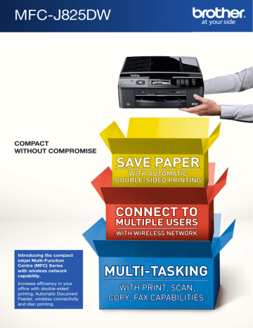 Mfc J825dw Pos Central Manualzz