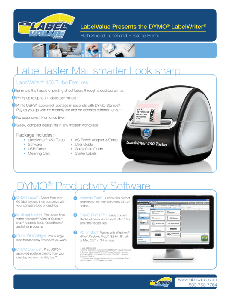 dymo stamps software for mac