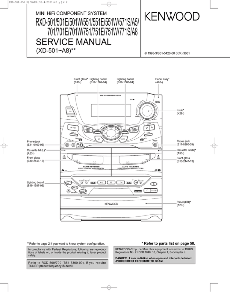 Parts List Manualzz