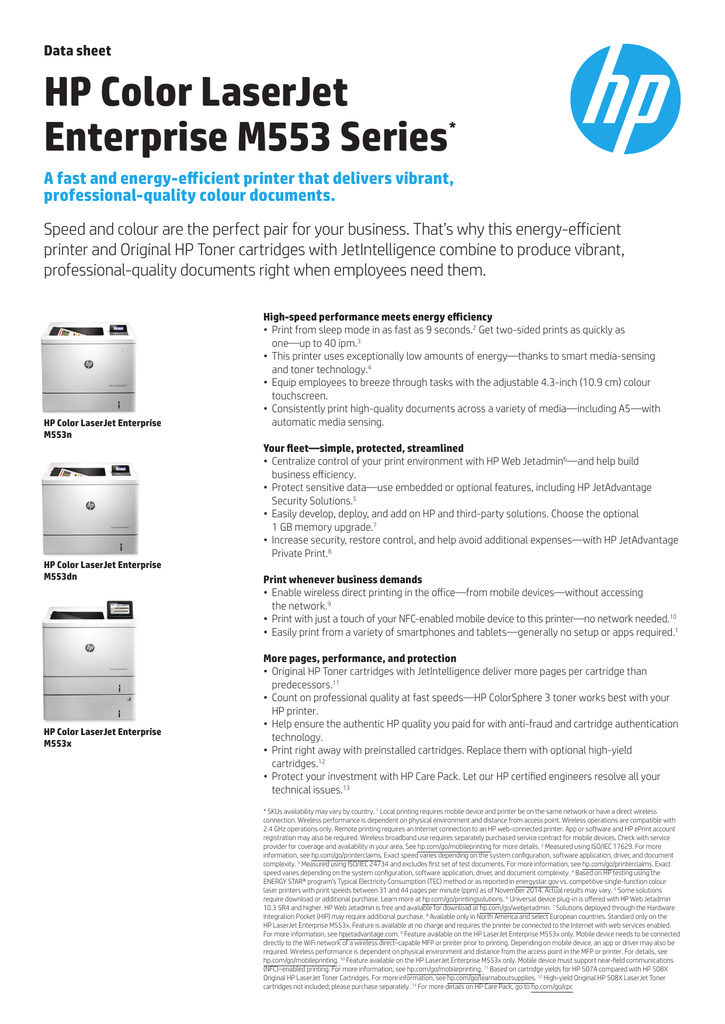 hp m553 wireless setup