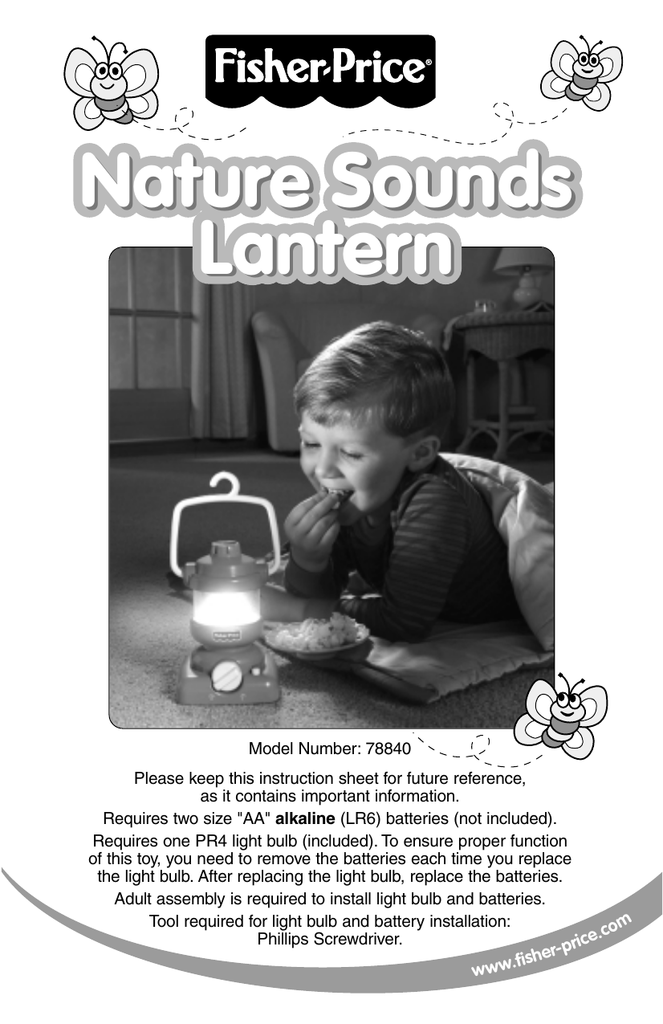 fisher price nature sounds lantern
