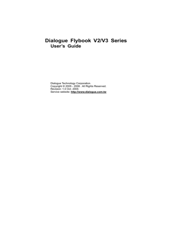 Dialogue Notebook V2/V3 Series User's Guide | Manualzz
