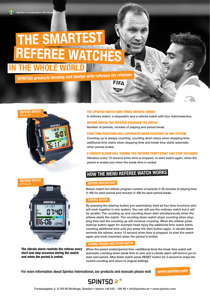 Stso Referee Watch User Manual Manualzz