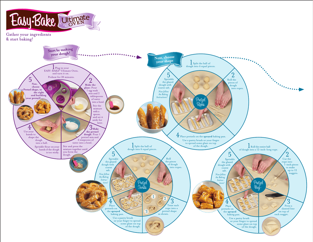 EASY-BAKE Ultimate Oven - Recipes & Instructions - Hasbro