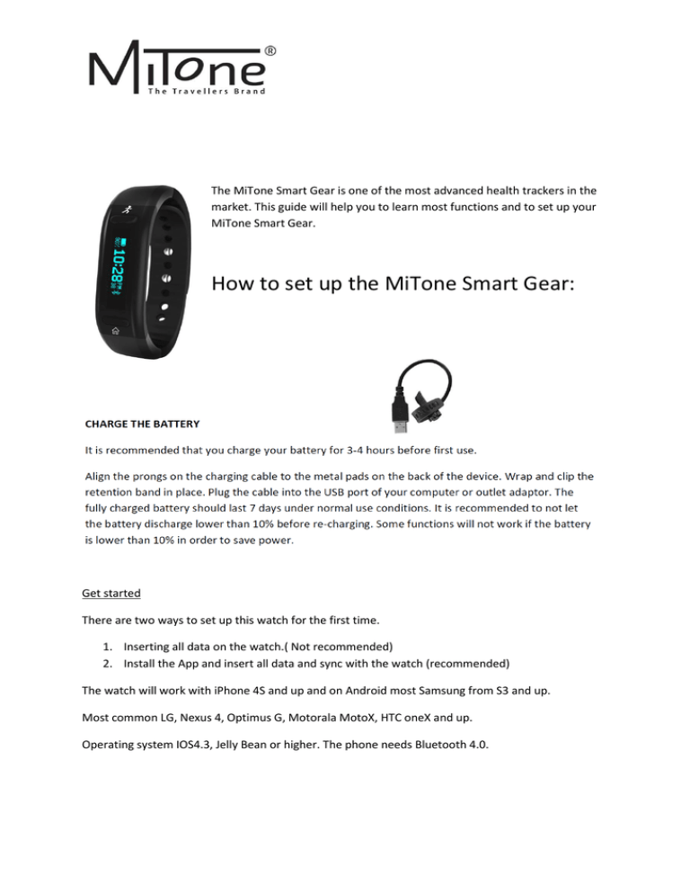 mitone activity tracker