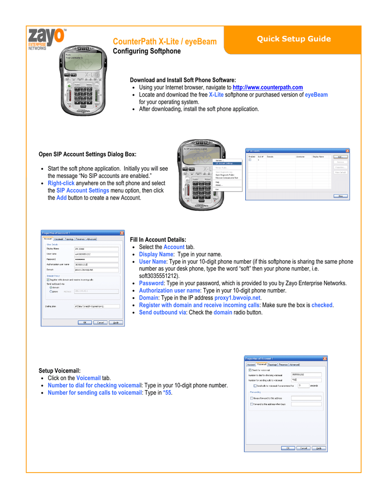 eyebeam 1.5 manual