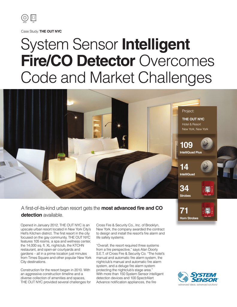 System Sensor Intelligent Fire Co Detector Overcomes Code And Manualzz