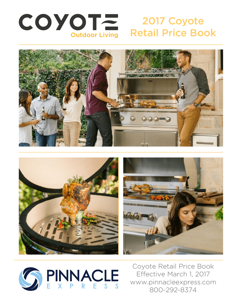 coyote natural gas grills on Coyote Outdoor Living Pinnacle Sales Group Manualzz