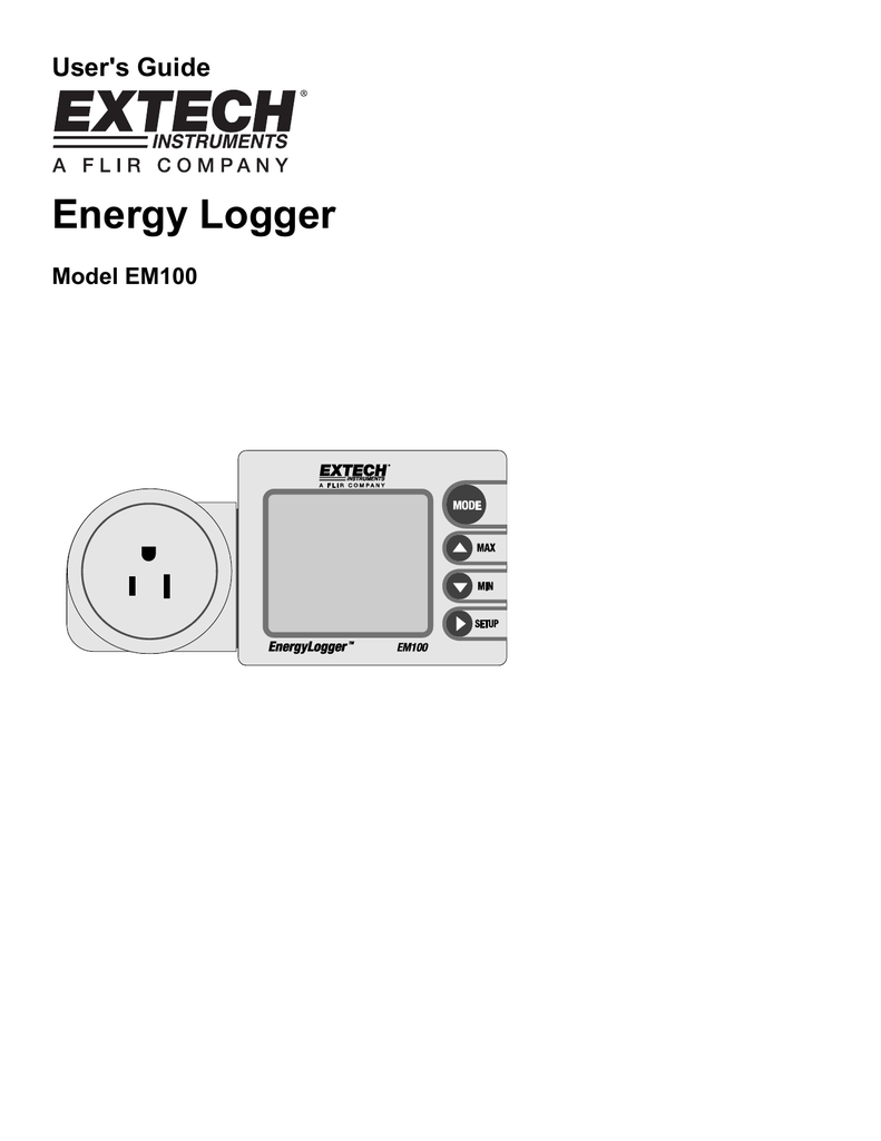 Extech EM100 Energy Monitor Power Quality Analyzers, 45 OFF