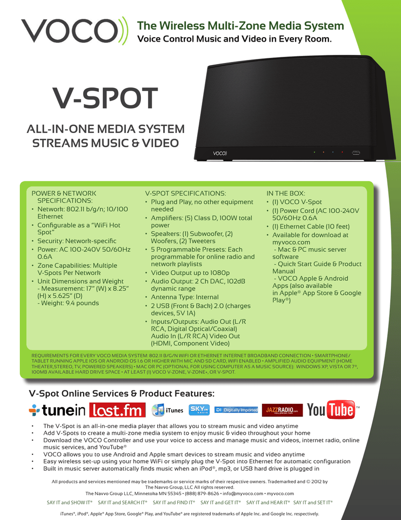 V Spot Manualzz