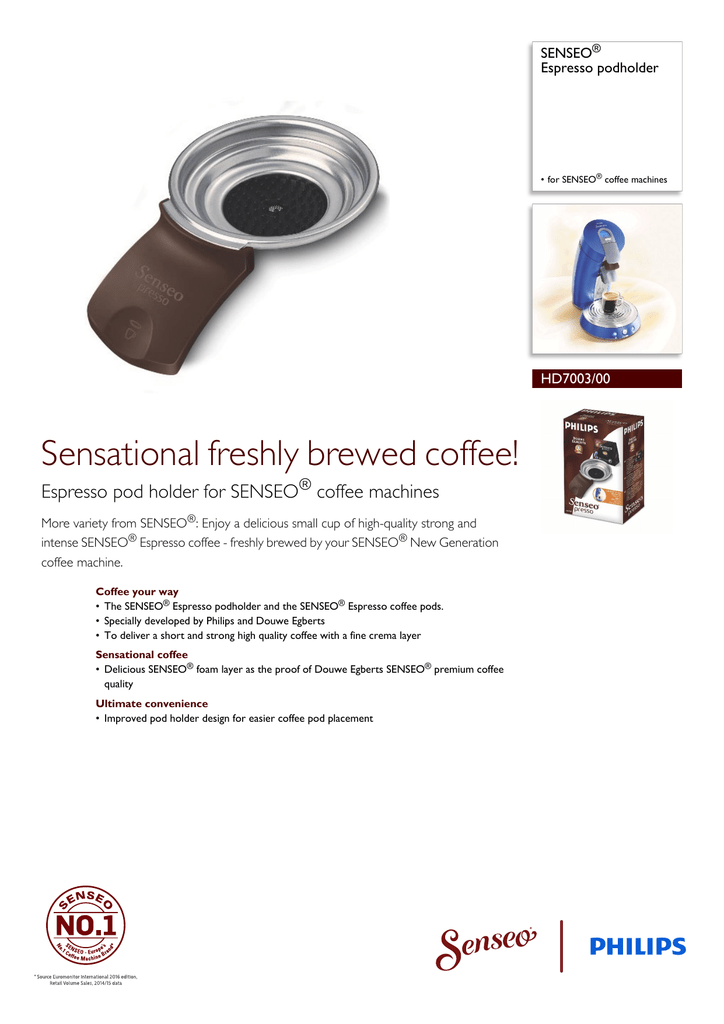 Hd7003 00 Senseo Espresso Podholder Manualzz