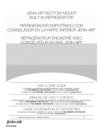 Jenn Air Jf42nxfxde02 Jb36nxfxre01 Jb36nxfxle00 Jb36nxfxle01 Jf36nxfxde01 Owner S Manual Manualzz