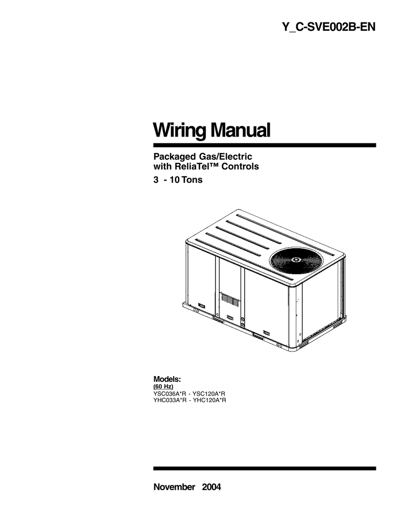Trane Ysc Wiring Diagram Wiring Diagram