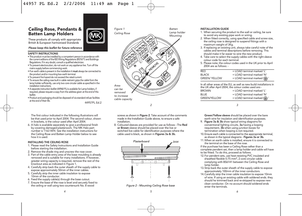 Deta Batten Lamp Holder Wiring Diagram Wiring Diagram