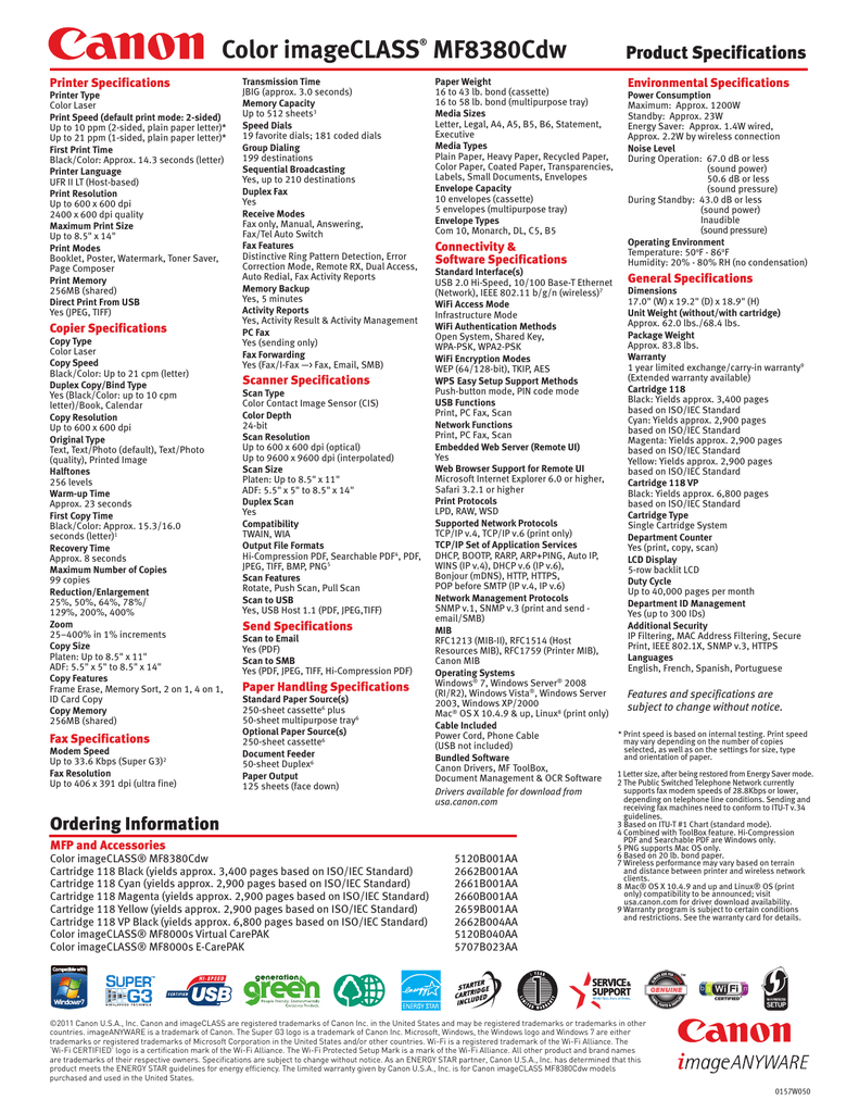 canon color imageclass mf8380cdw
