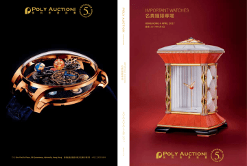 IMPORTANT WATCHES - Poly Auction Hong Kong  Manualzz