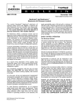 Copeland Sentronic, Sentronic+ oil pressure control Application Bulletin