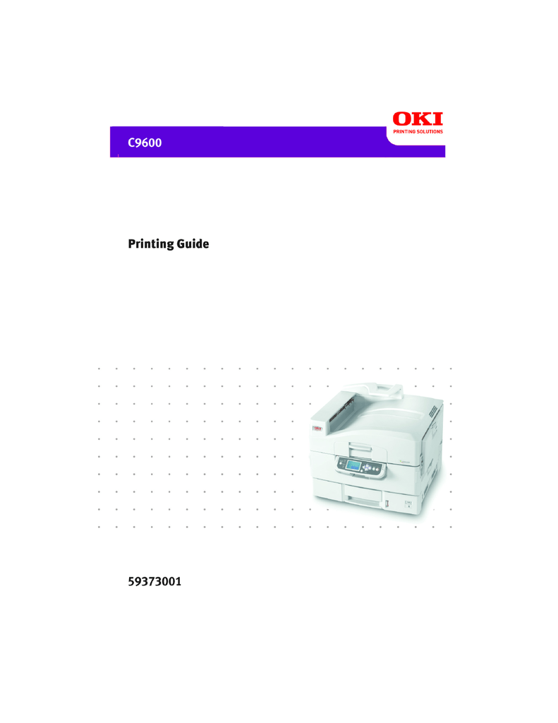 Oki C Series Printing Manual Manualzz