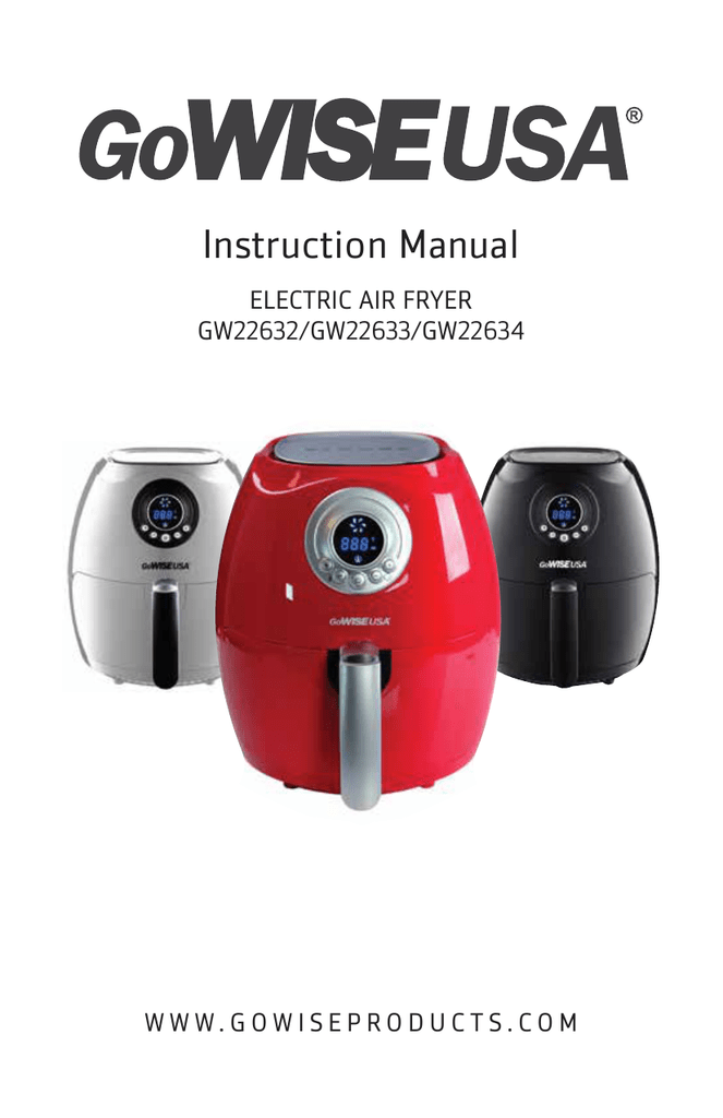 gowise air fryer manual