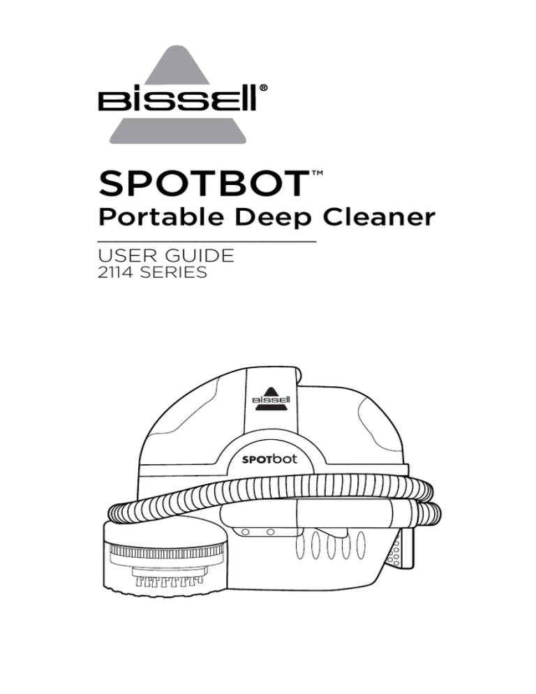 SPOTBOT™ - Bissell | Manualzz