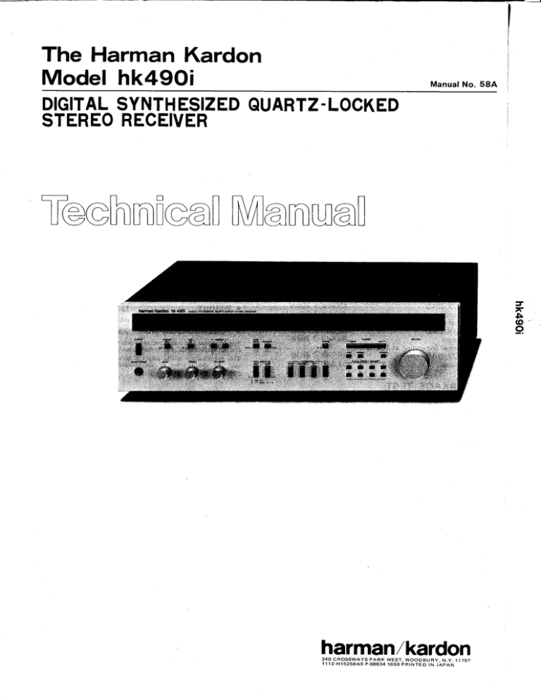 Model Hk490i Manualzz