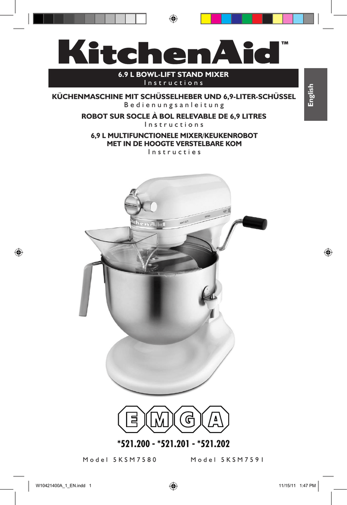 KitchenAid K7 Heavy Duty Owner Manual Manualzz