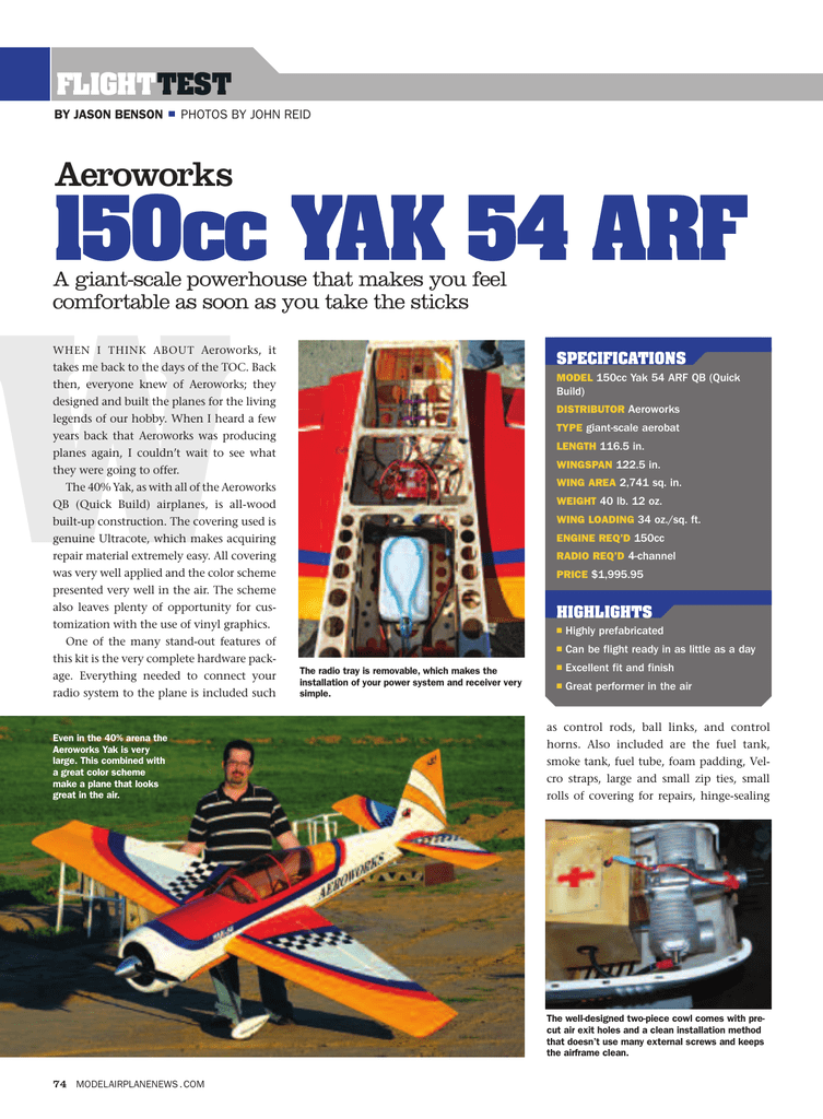 yak 54 arf