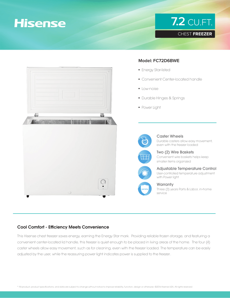 Chest Freezer Manualzz