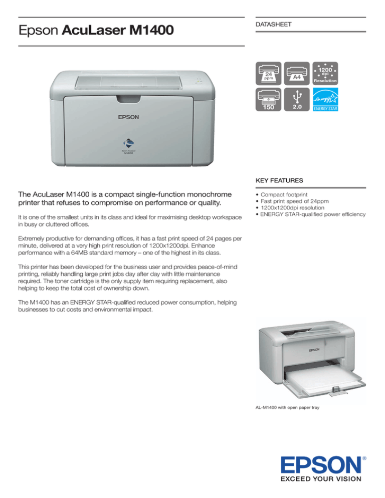 epson m1400 printer