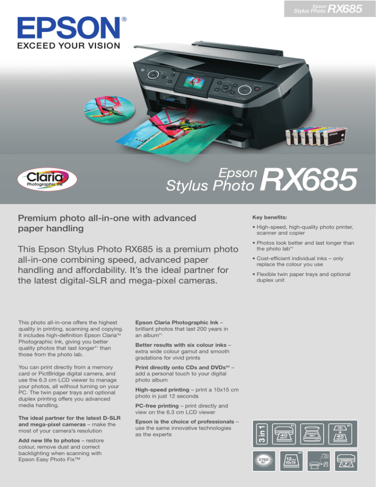 epson rx685