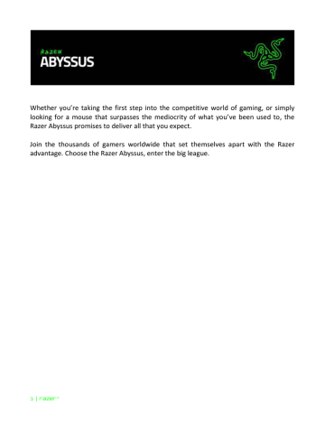 Razer Abyssus Guide | Manualzz