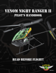 Venom Night Ranger II Pilot's Handbook