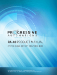 Progressive Automations PA-40 Manual | AI Chat &amp; PDF Download