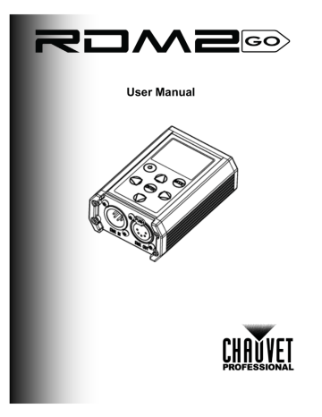 RDM2go User Manual Rev. 1 | Manualzz