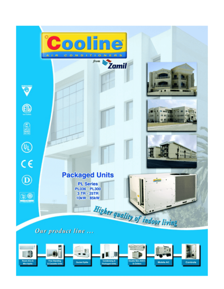 PL series Zamil Air Conditioners India Pvt. Ltd Manualzz